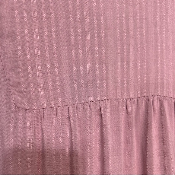 Knox Rose Boho Light Mauve Women's size XXL Casual Top Lace and Tassels Details - Picture 7 of 12